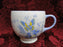 Heathcote Butterflies, Blue, Yellow: Cup & Saucer Set (s)