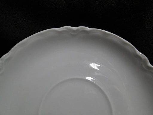 Hutschenreuther Racine, White: 5 1/2" Saucer (s) Only, Selb