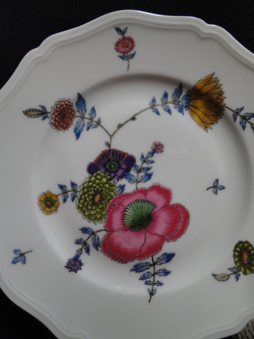 Raynaud Ceralene Anemones, Multicolored Flowers: Bread Plate (s), 6 1/2"