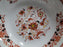 Wedgwood Kashmar, Red, Brown, & Yellow Flowers: Fruit Bowl, 5 3/4", Crazing