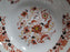 Wedgwood Kashmar, Red, Brown, & Yellow Flowers: Fruit Bowl, 5 3/4", Crazing