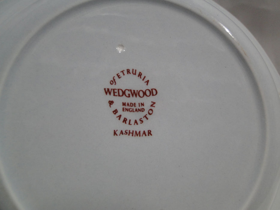 Wedgwood Kashmar, Red, Brown, & Yellow Flowers: Fruit Bowl, 5 3/4", As Is