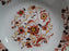 Wedgwood Kashmar, Red, Brown, & Yellow Flowers: Fruit Bowl, 5 3/4", As Is