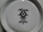 Noritake Ontario, 3763: Blue Gray Band, Floral: Cup & Saucer Set (s), 3" Tall