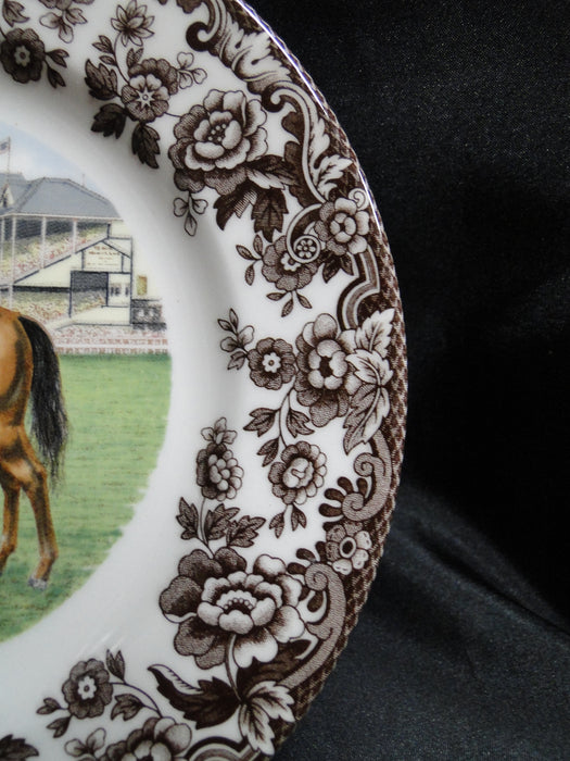 Spode Woodland Horses Thoroughbred, England: NEW Salad Plate (s), 7 3/4", Box