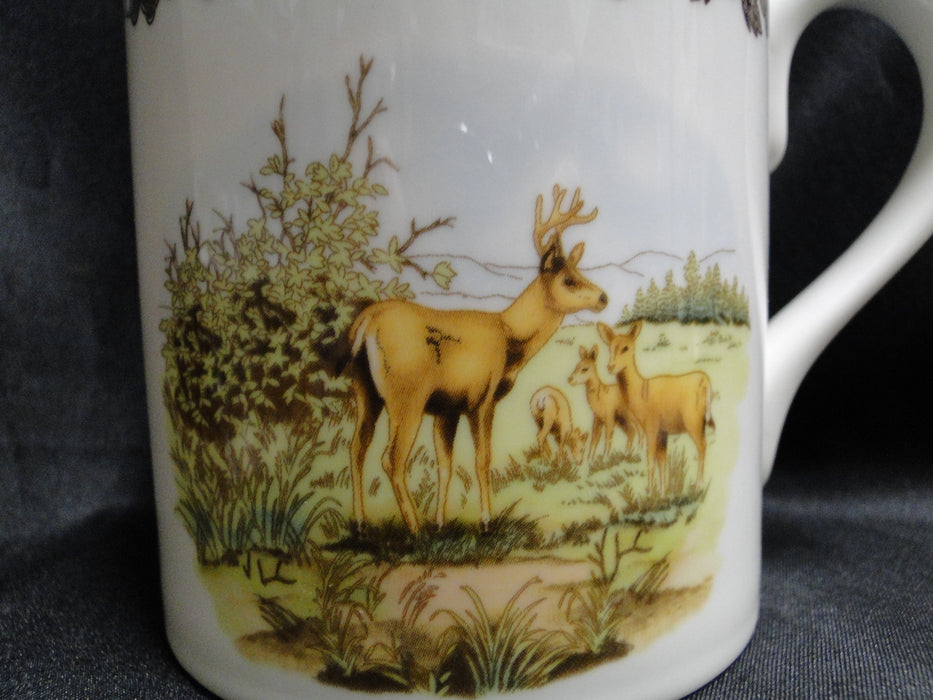 Spode Woodland Mule Deer: NEW Mug (s), 4 1/4" Tall, 16 oz