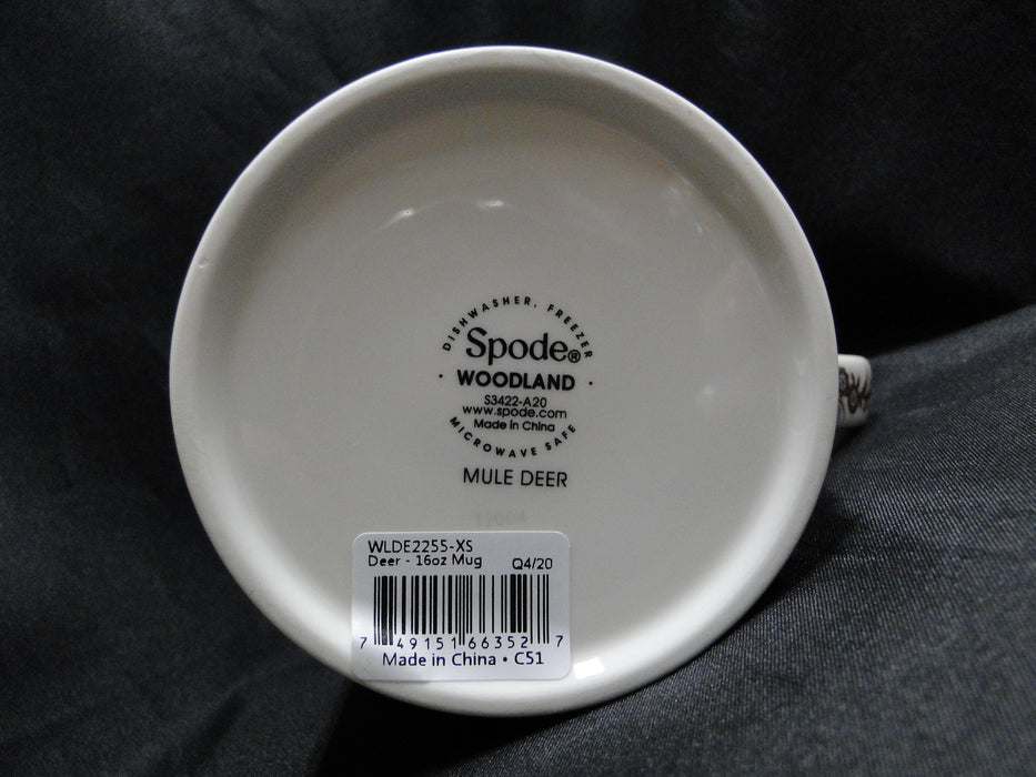 Spode Woodland Mule Deer: NEW Mug (s), 4 1/4" Tall, 16 oz