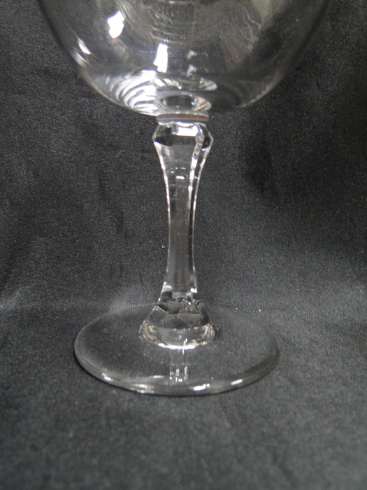 Lenox Mansfield Crystal, Gold Trim, Faceted Stem: Champagne / Sherbet(s), 5 1/4"