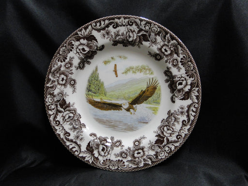Spode Woodland Birds of Prey Spring Bald Eagle: NEW Dinner Plate (s), 10 1/2", Box