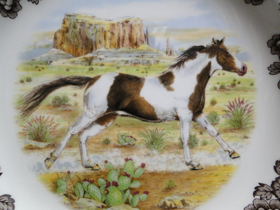 Spode Woodland Horses Paint, England: NEW Dinner Plate (s), 10 1/2", Box