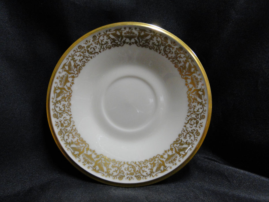Lenox Tuscany, Gold Birds & Scrolls: Cup & Saucer Set (s), 3 1/8" Tall