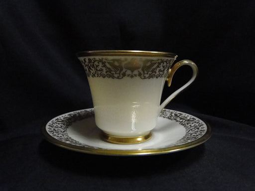 Lenox Tuscany, Gold Birds & Scrolls: Cup & Saucer Set (s), 3 1/8" Tall