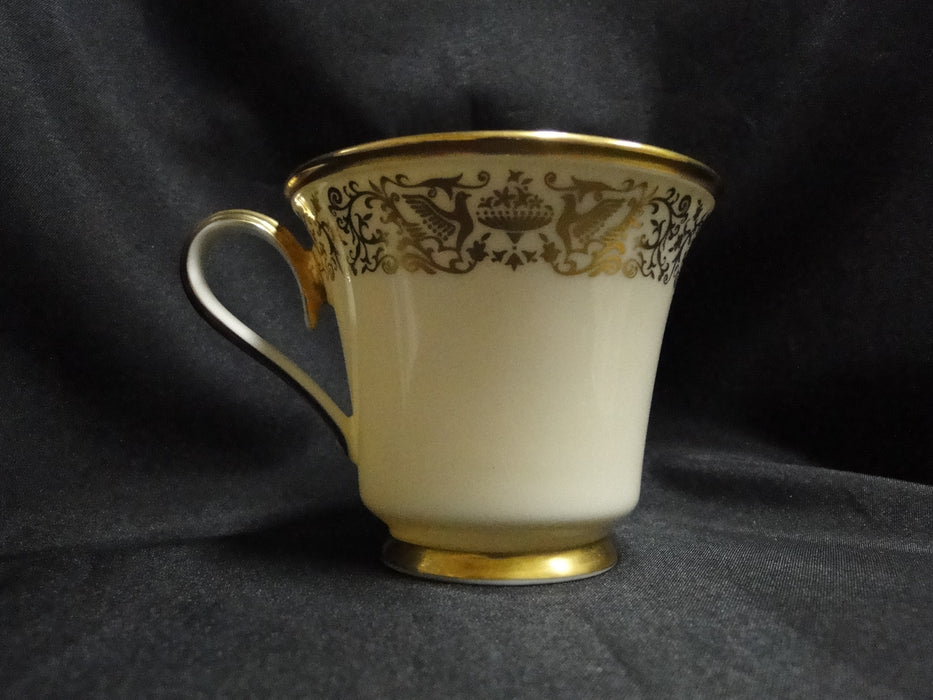 Lenox Tuscany, Gold Birds & Scrolls: Cup & Saucer Set (s), 3 1/8" Tall