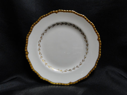 Royal Doulton Belvedere, Gold Leaf Vine, Beaded: Bread Plate (s), 6"