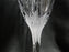 Crystal Clear Industries Linear Frost: Water or Wine Goblet, 8 1/8" Tall, Flaw