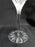 Crystal Clear Industries Linear Frost: Water or Wine Goblet (s), 8 1/8" Tall