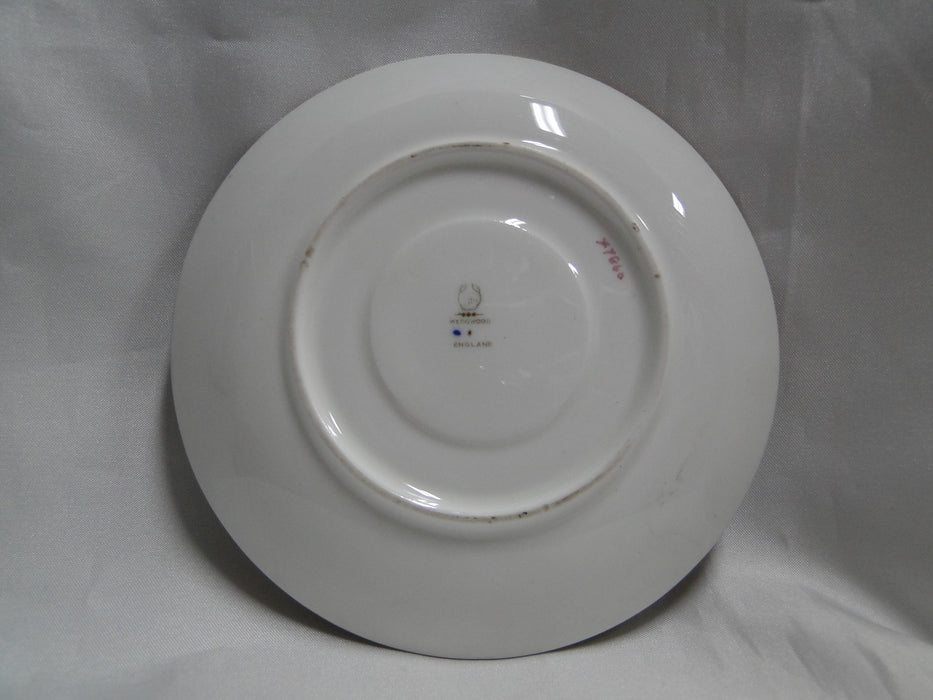 Wedgwood X7860, White Laurel on Cobalt w/ Gold: 5 1/2" Saucer (s) Only