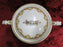 Haviland (Limoges) Schleiger 290, Green Chain: Sugar Bowl & Lid, 5"