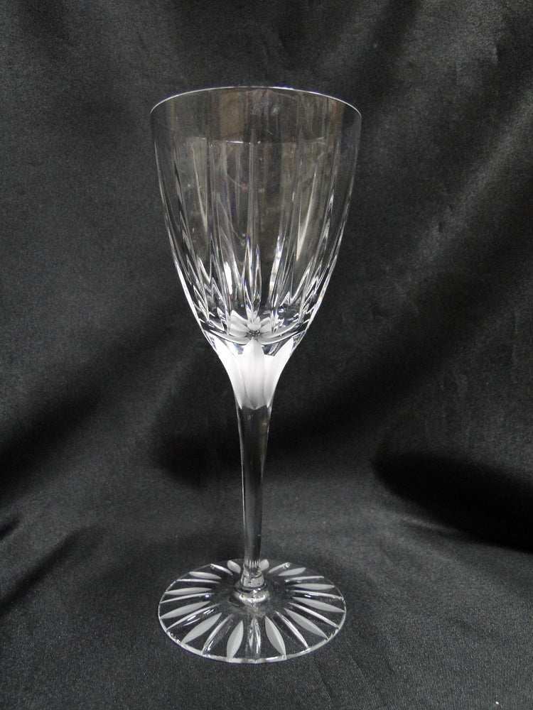 Crystal Clear Industries Linear Frost: Wine Glass (es), 7 1/2" Tall