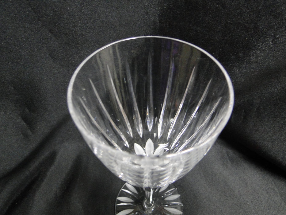 Crystal Clear Industries Linear Frost: Wine Glass (es), 7 1/2" Tall
