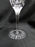 Crystal Clear Industries Linear Frost: Wine Glass (es), 7 1/2" Tall