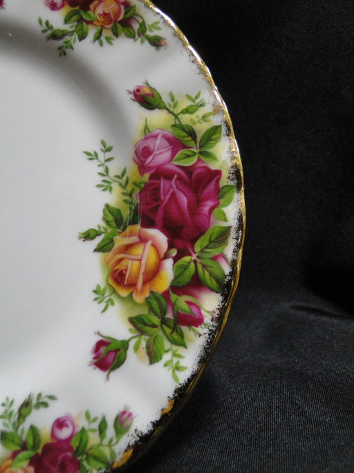 Royal Albert Old Country Roses, England: Bread Plate (s), 6 1/4"
