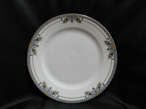 Noritake Winona, Blue Cornucopias, Fruit: Dinner Plate (s), 10"