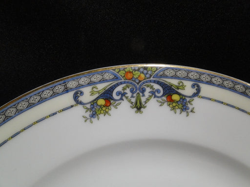 Noritake Winona, Blue Cornucopias, Fruit: Dinner Plate (s), 10"