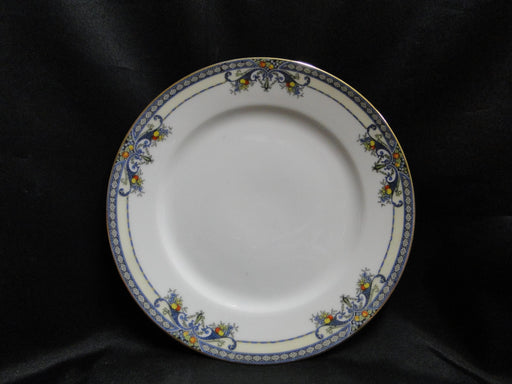 Noritake Winona, Blue Cornucopias, Fruit: Luncheon Plate (s), 8 5/8"