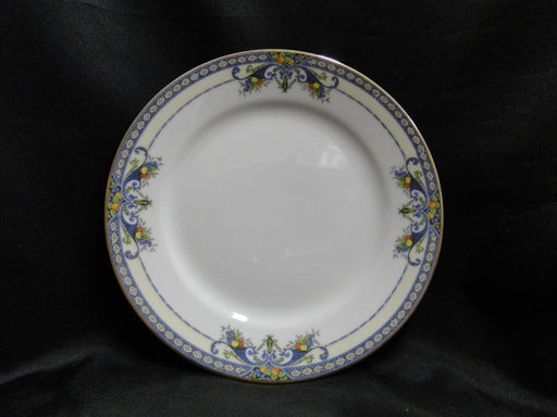 Noritake Winona, Blue Cornucopias, Fruit: Salad Plate (s), 7 1/2"