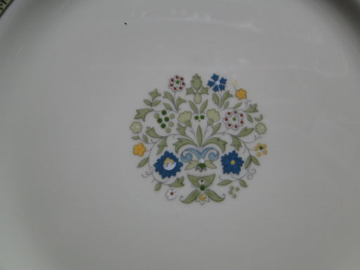 Minton Henley, Green & Blue Flowers & Scrolls: Salad Plate (s), 8 1/8"