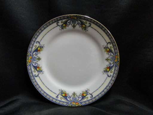 Noritake Winona, Blue Cornucopias, Fruit: Bread Plate (s), 6 3/8"