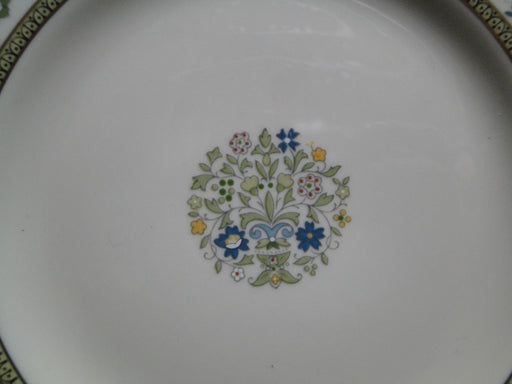 Minton Henley, Green & Blue Flowers & Scrolls: Bread Plate (s), 6 5/8"