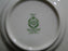 Minton Henley, Green & Blue Flowers & Scrolls: 5" Demitasse Saucer Only, No Cup