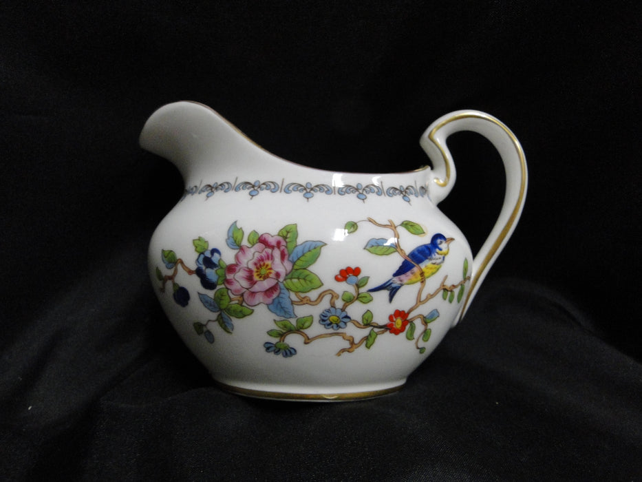 Aynsley Pembroke, Bird & Florals: Creamer / Cream Pitcher, 3 7/8"