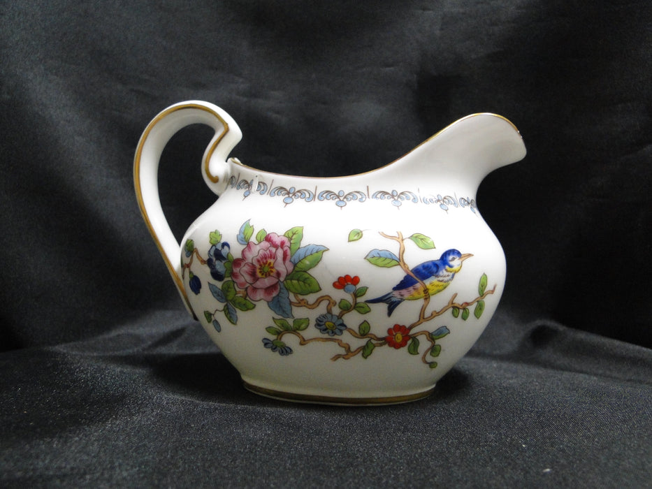 Aynsley Pembroke, Bird & Florals: Creamer / Cream Pitcher, 3 7/8"