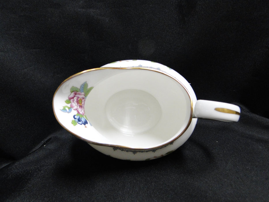 Aynsley Pembroke, Bird & Florals: Creamer / Cream Pitcher, 3 7/8"