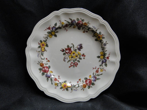 Royal Doulton Leighton, Florals, Red Ribbon: Bread Plate (s), 6 1/2"