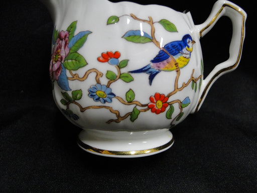 Aynsley Pembroke, Bird & Florals: Mini Creamer, 2 5/8 Tall, Gold Thumb Rest