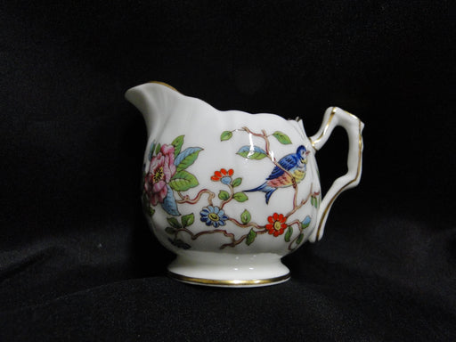 Aynsley Pembroke, Bird & Florals: Mini Creamer, 2 5/8 Tall, Gold Thumb Rest