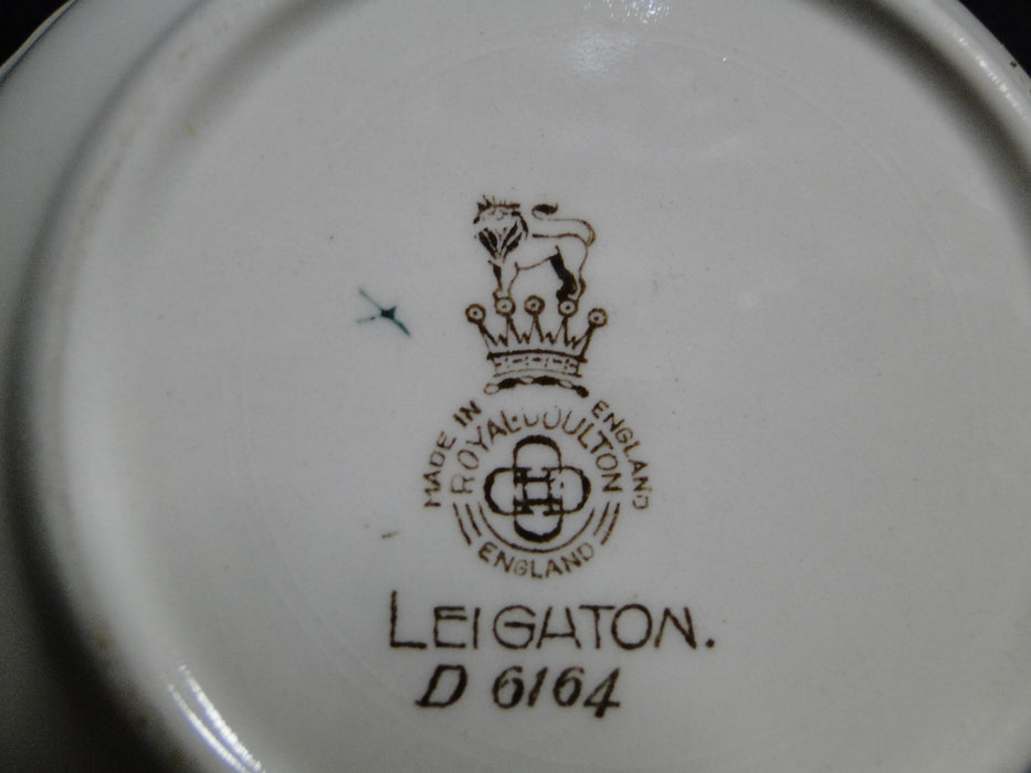 Royal Doulton Leighton, Florals, Red Ribbon: Cereal Bowl (s), 6", As Is