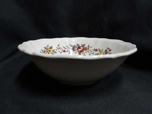 Royal Doulton Leighton, Florals, Red Ribbon: Cereal Bowl (s), 6", As Is