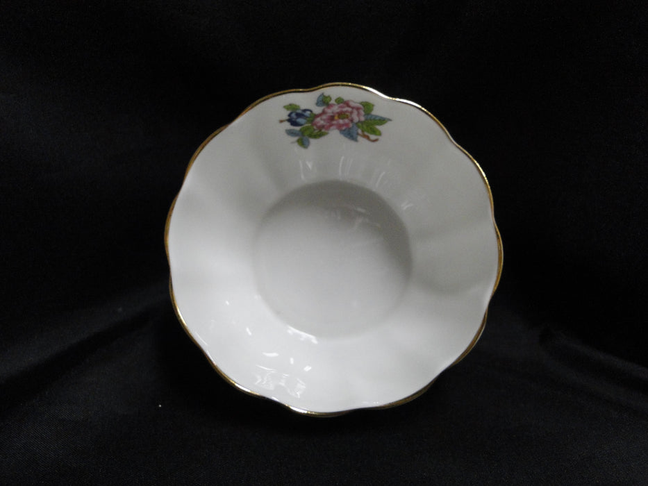 Aynsley Pembroke, Bird & Florals: "Variete" Bowl / Open Sugar Bowl, 4" x 2" Tall