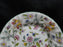 Minton Haddon Hall B1451, Floral Chintz, Green Trim: Bread Plate (s), 6 1/4"