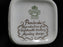 Aynsley Pembroke, Bird & Florals: Tea Caddy & Lid, 4 7/8" Tall