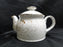 Steelite Craft, England: NEW White Teapot Club w/ Lid, 4 1/2", 15 oz