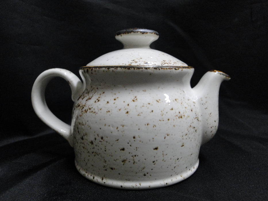 Steelite Craft, England: NEW White Teapot Club w/ Lid, 4 1/2", 15 oz