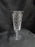 Waterford Crystal, Fan & "X" Cuts: Flower Vase, 7" Tall