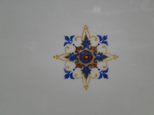 Wedgwood Pembroke, Blue Band, Ivory: Oval Serving Platter, 12 1/4" x 9 5/8"