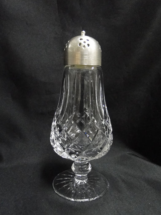 Waterford Crystal Lismore: Sugar Shaker, 8" Tall,  30 Holes, Pear Shape